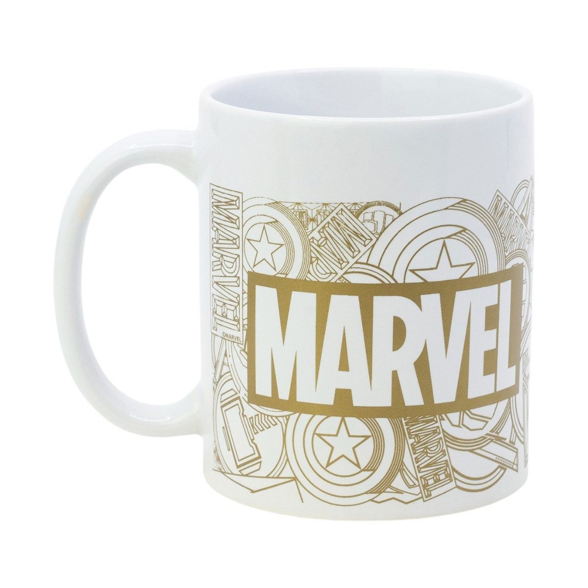 MARVEL Tasse Avengers Golden Treasure Tasse 325 ml in Geschenkbox