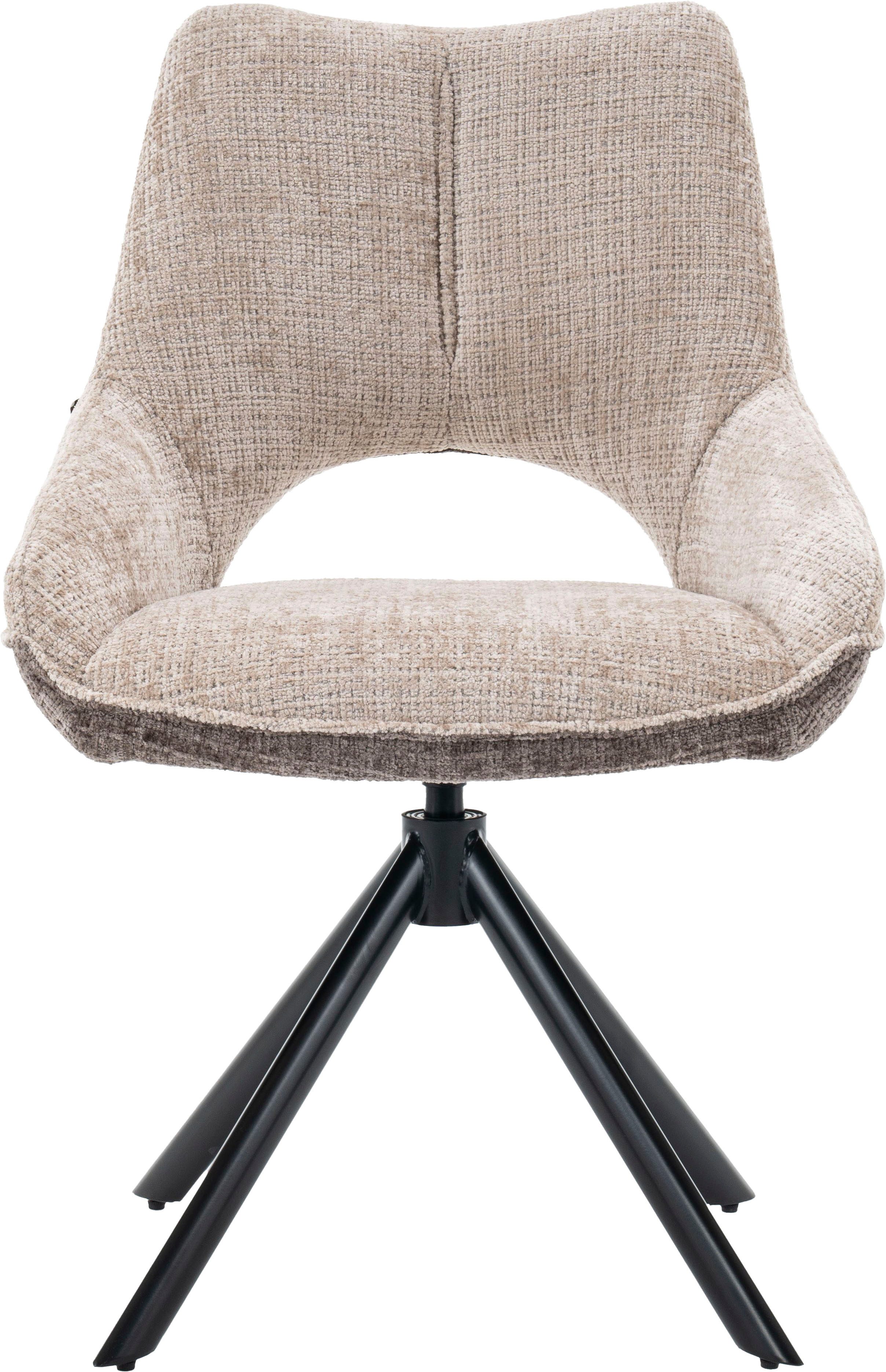 Home affaire Drehstuhl Canto (1 St), tolle Optik
