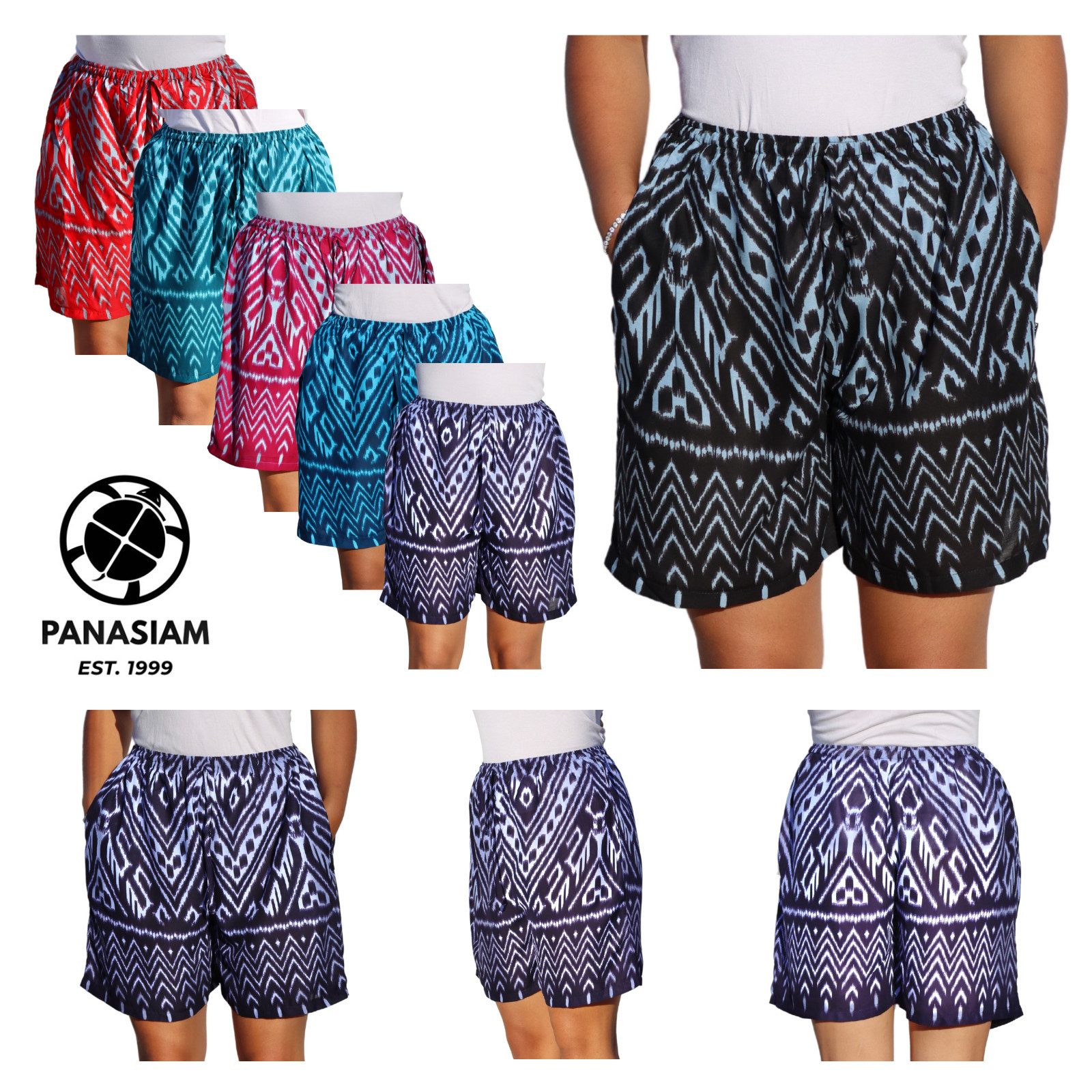 Shorts kurze Hose Damen Shorts Sweatshort aus 100% Viskose Stoffhose Wellness