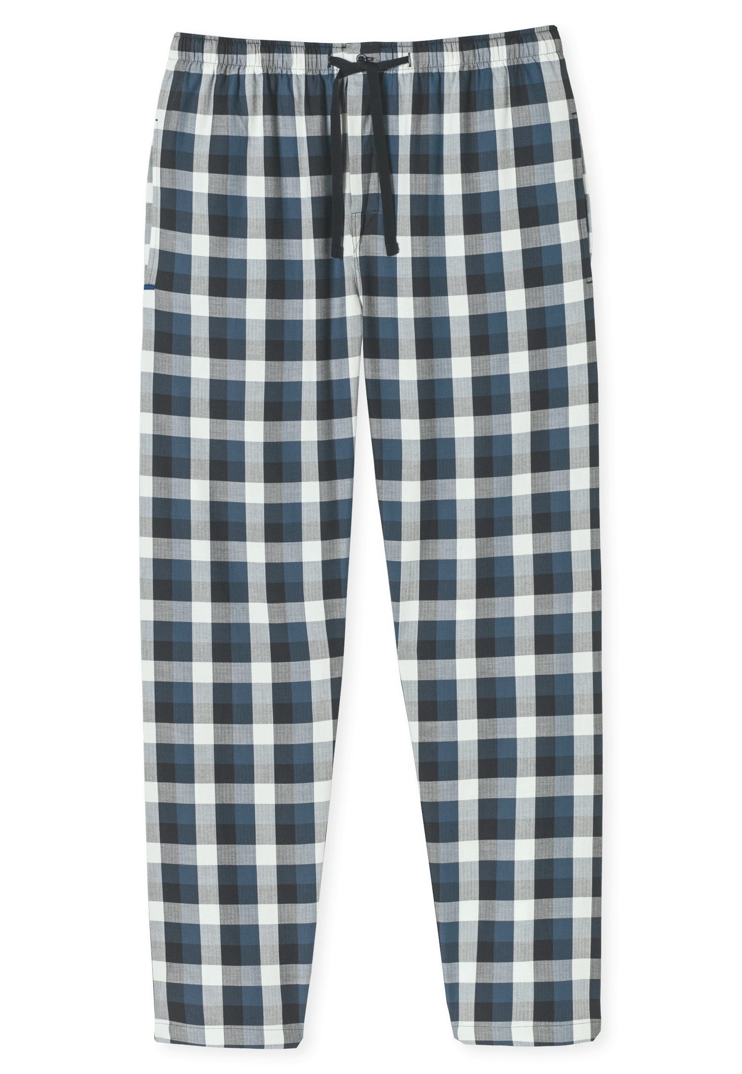 Schiesser Pyjamahose Mix + Relax funktionale Knopfleiste, Bindeband, seitliche Taschen