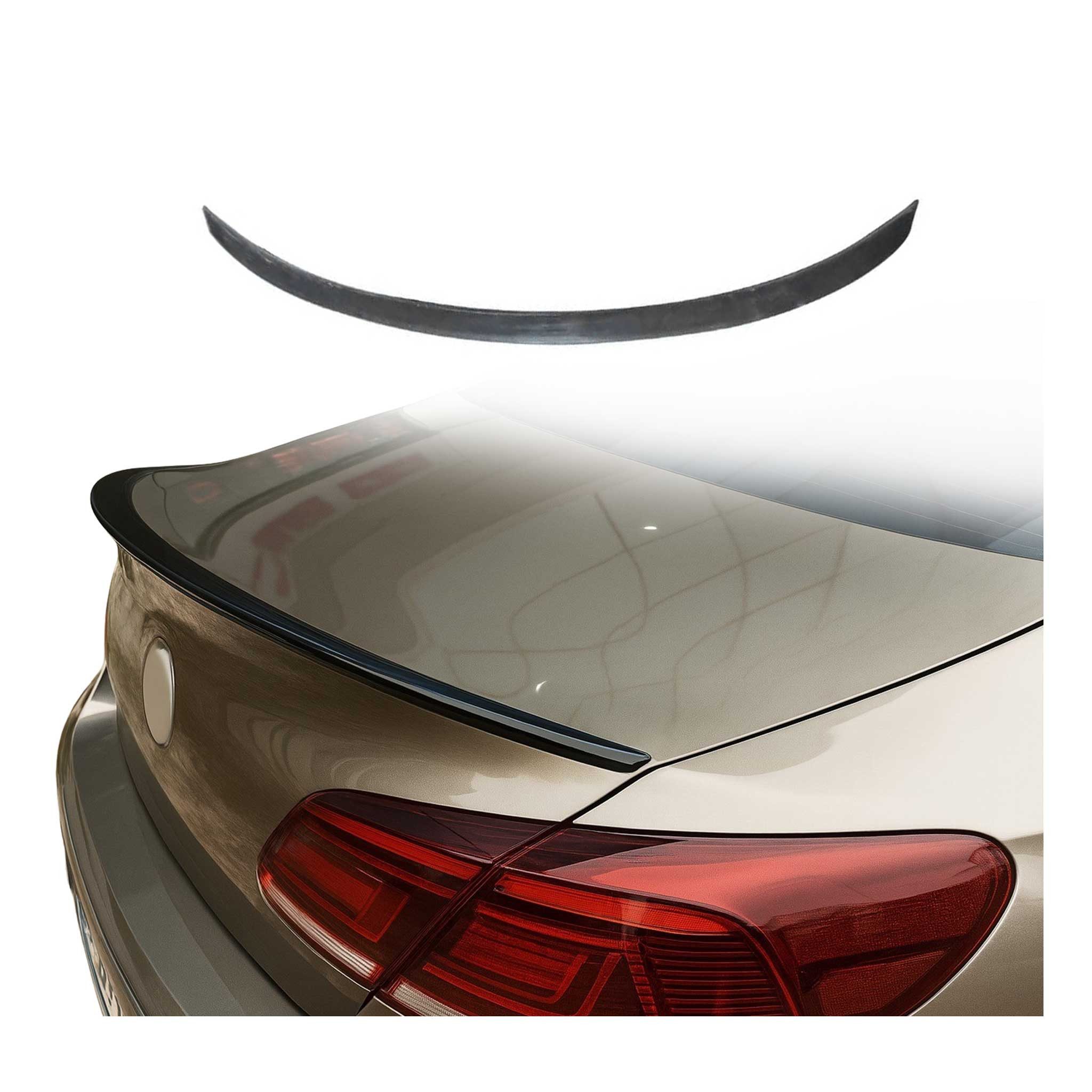 OMAC Heckstoßstange Heckspoiler Dachspoiler für VW CC 2012-2017 ABS 1tlg, 1-St.