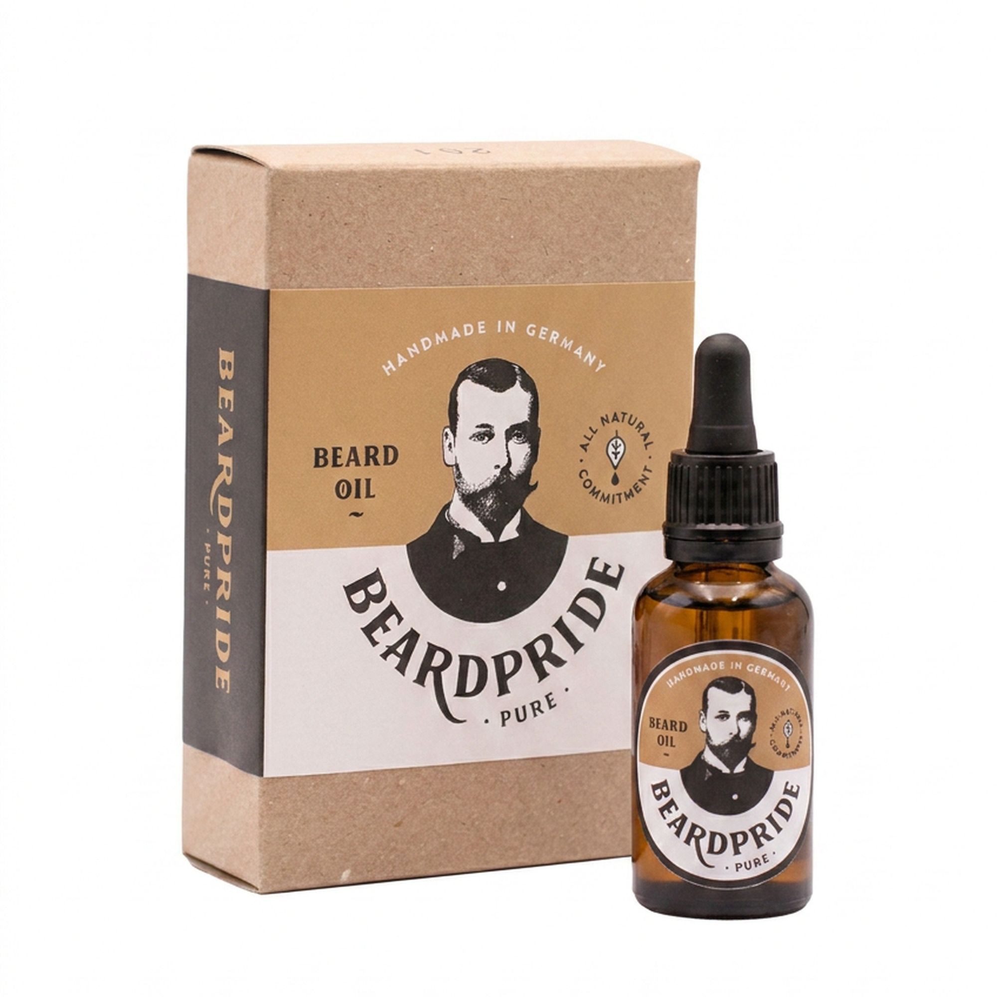 Beardpride Bartöl Pure, 1-tlg.