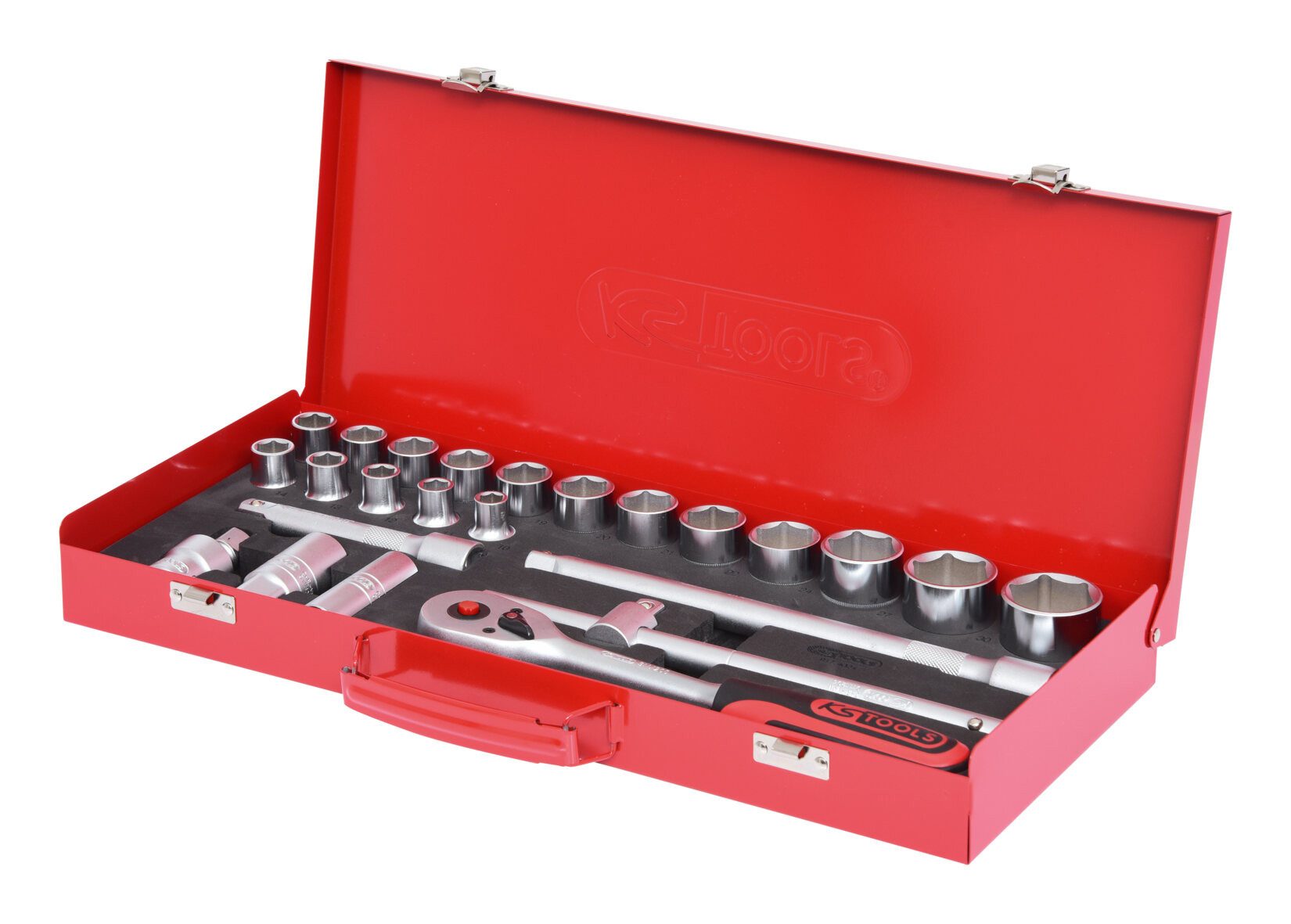 KS Tools Steckschlüssel (24 St), 1/2" Satz, 24-teilig 6-kant