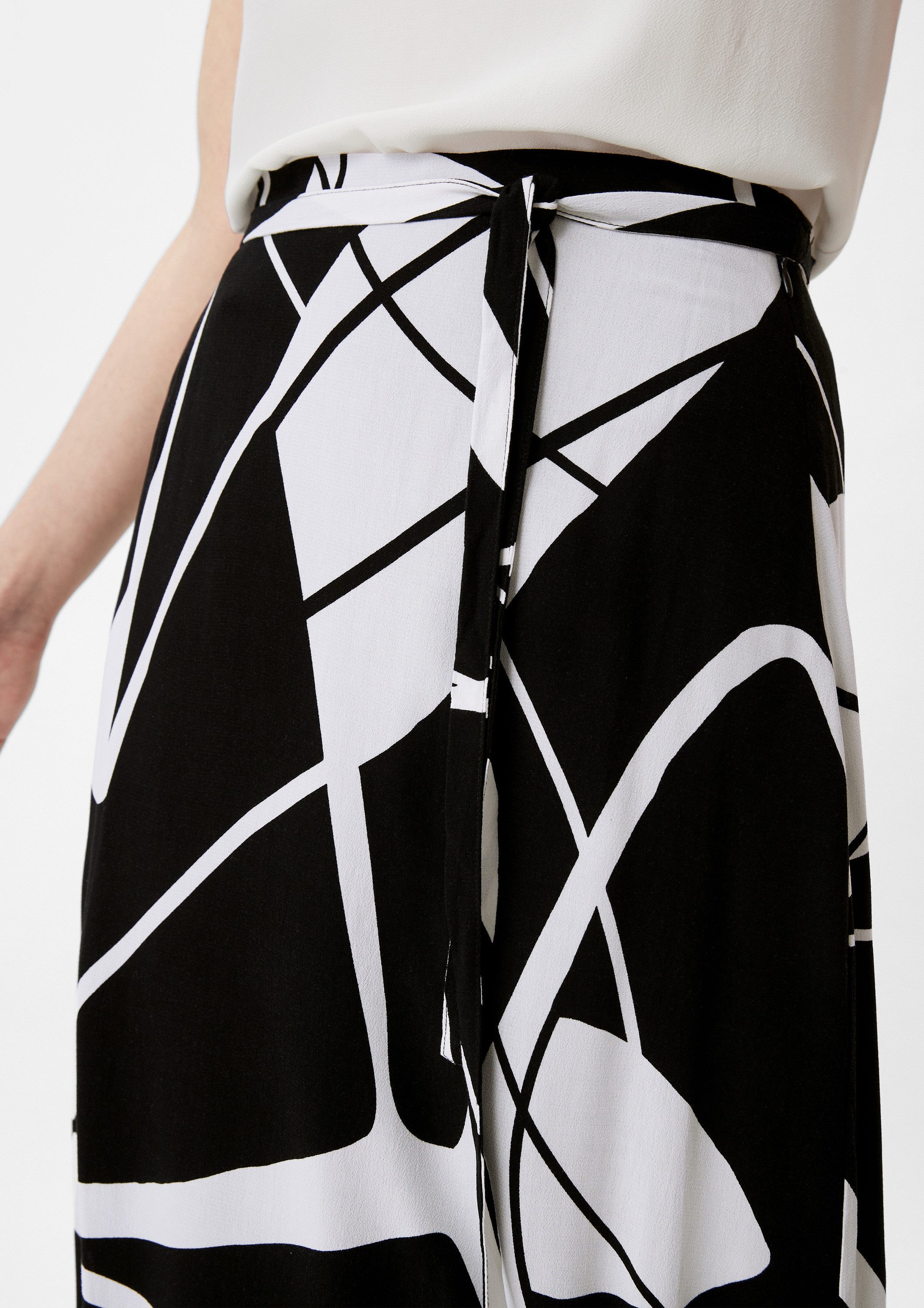 comma Midirock Rock Viskose-Rock mit Bindeband