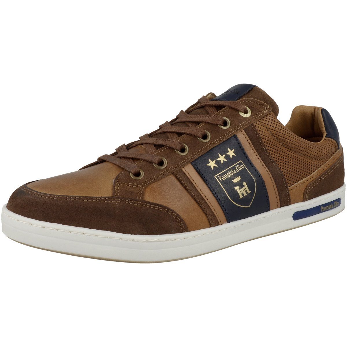 Pantofola d´Oro Low Herren Ravenna braun Sneaker Uomo