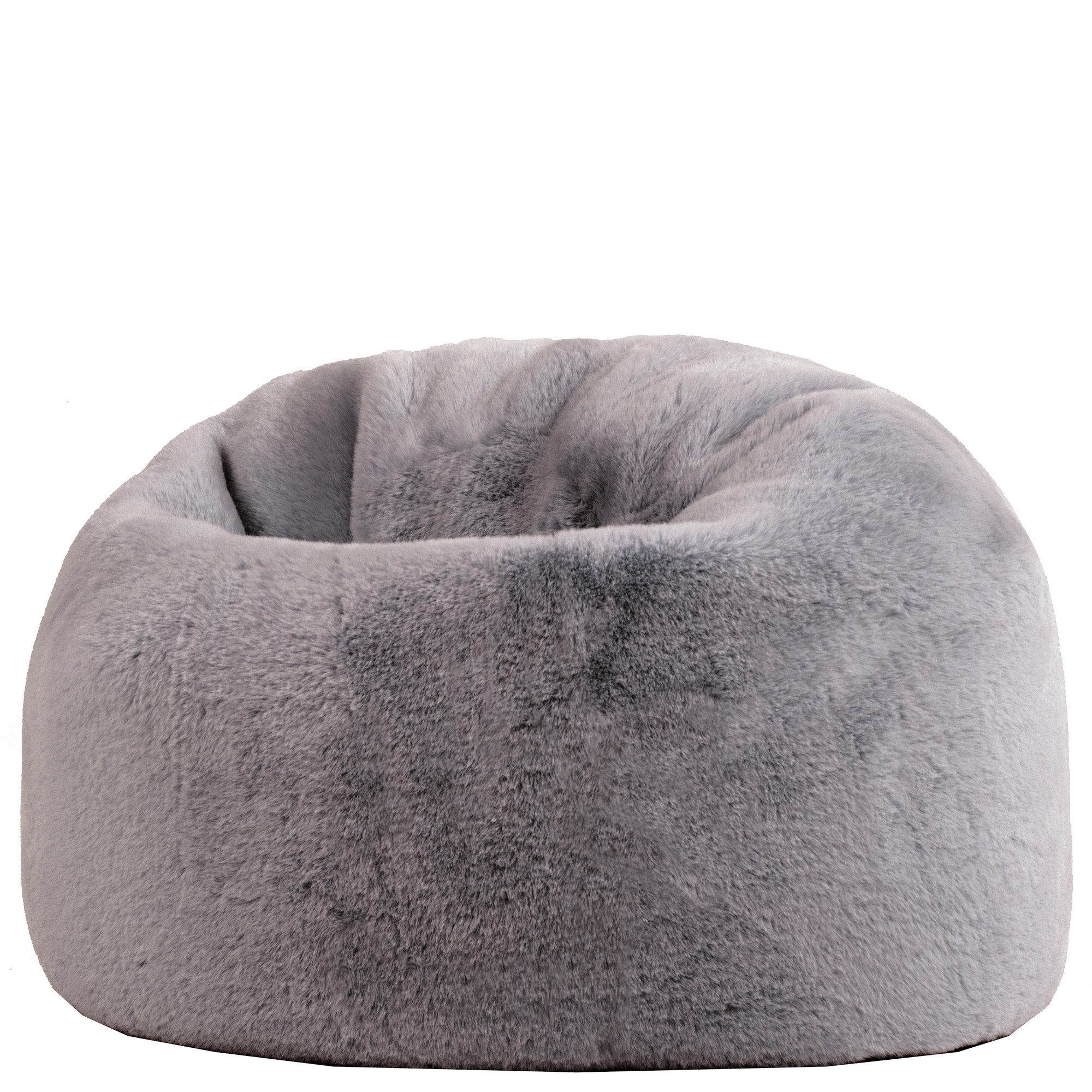 icon Sitzsack Flauschig aus Kunstfell für Kinder, mit Füllung, Made in Germany, für Kinderzimmer, flauschig