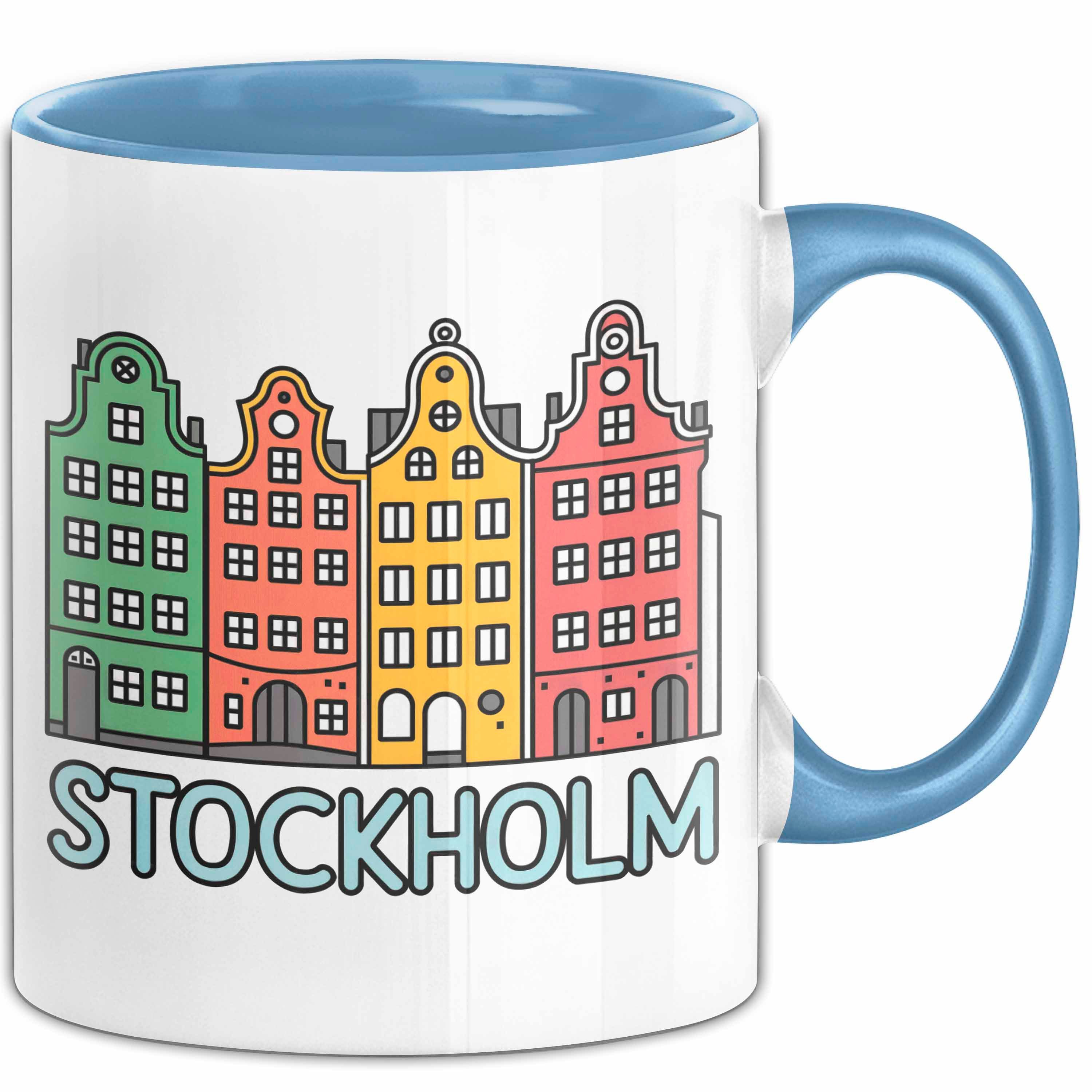 Trendation Tasse Stockholm Schweden Skandinavien Schwedisch Tasse Geschenk Lustige Ge