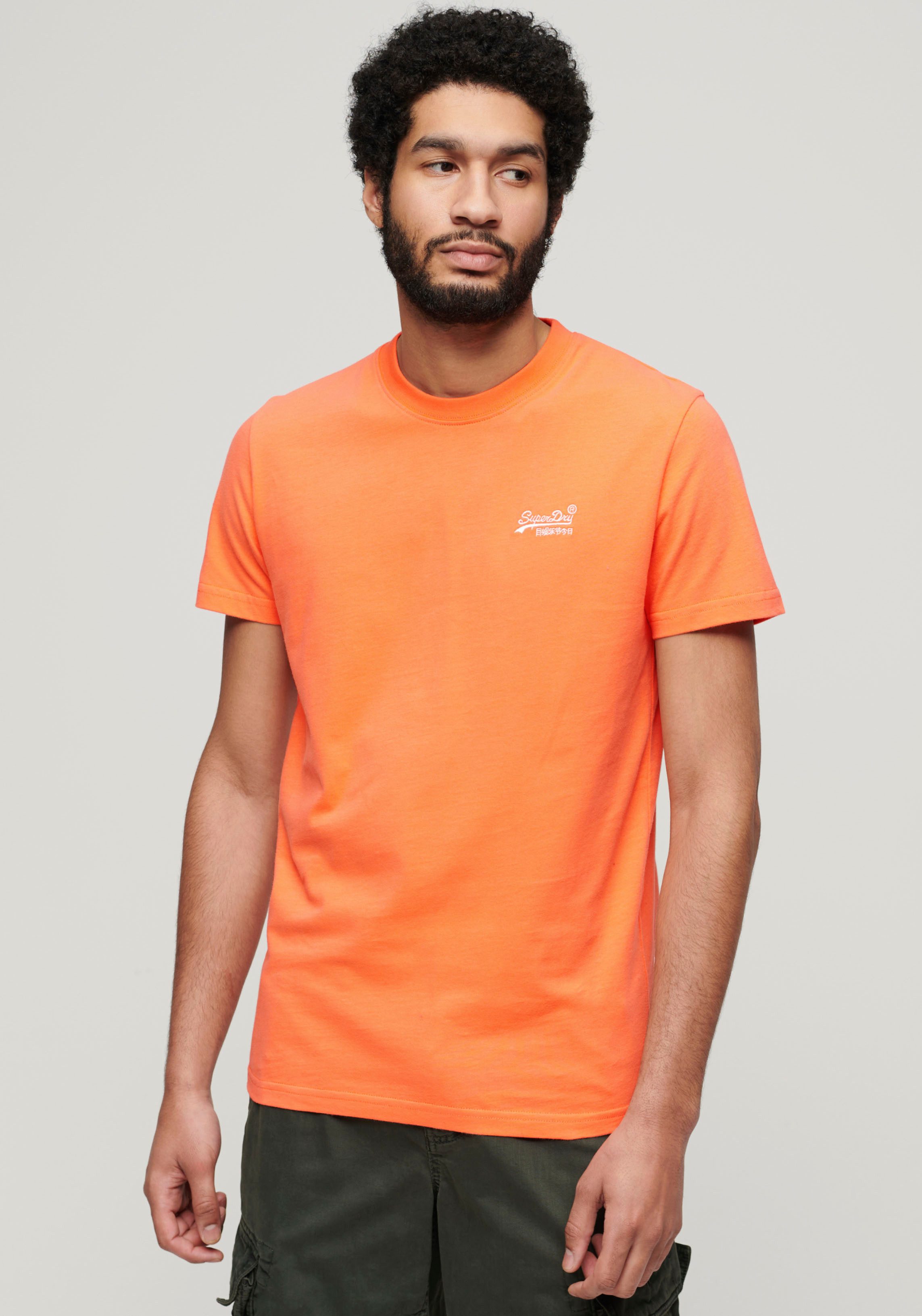 Superdry Rundhalsshirt ESSENTIAL LOGO EMB TEE günstig online kaufen