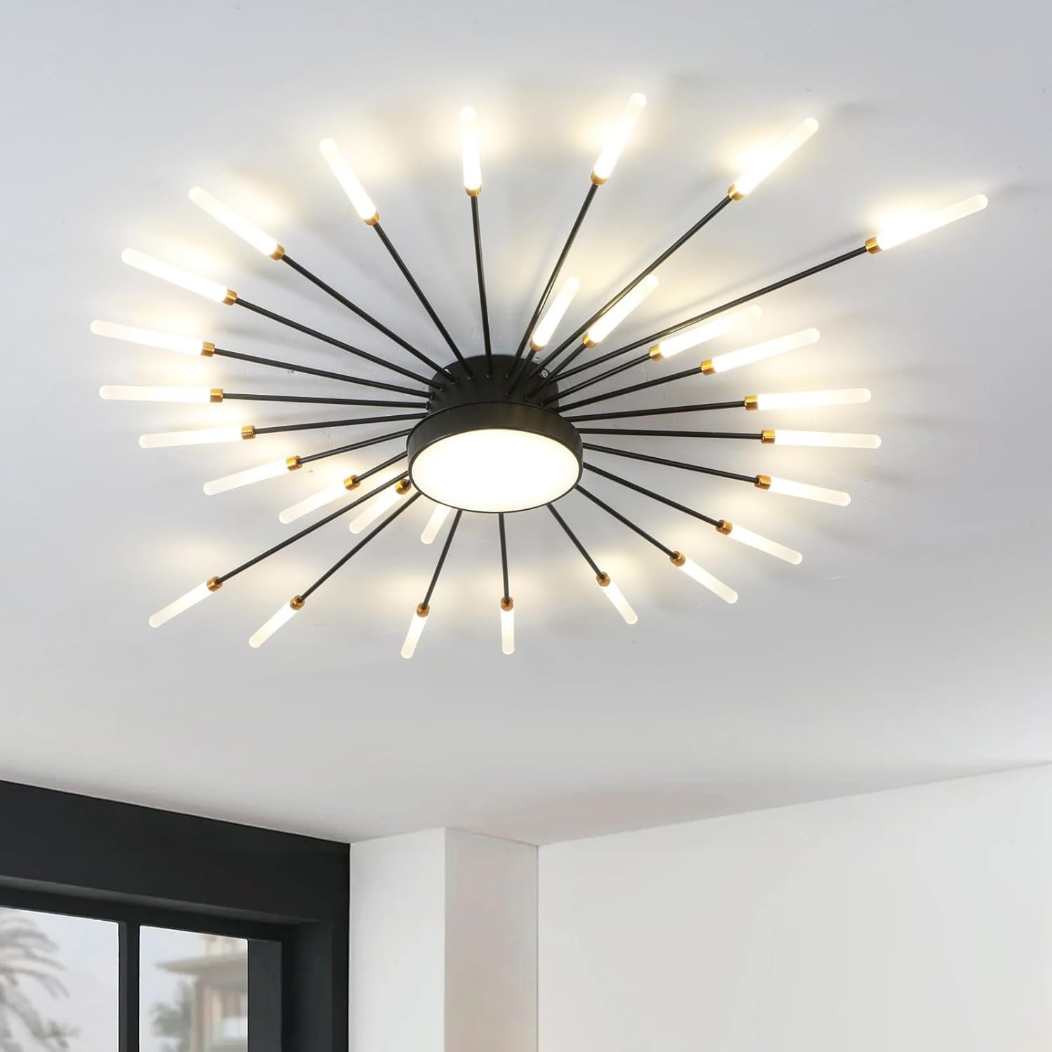 RRBEST Deckenleuchte LED Deckenleuchte Wohnzimmer, Moderne Minimalistische Deckenlampe, Moderne Minimalistische Deckenlampe für Wohnzimmer, Schlafzimmer