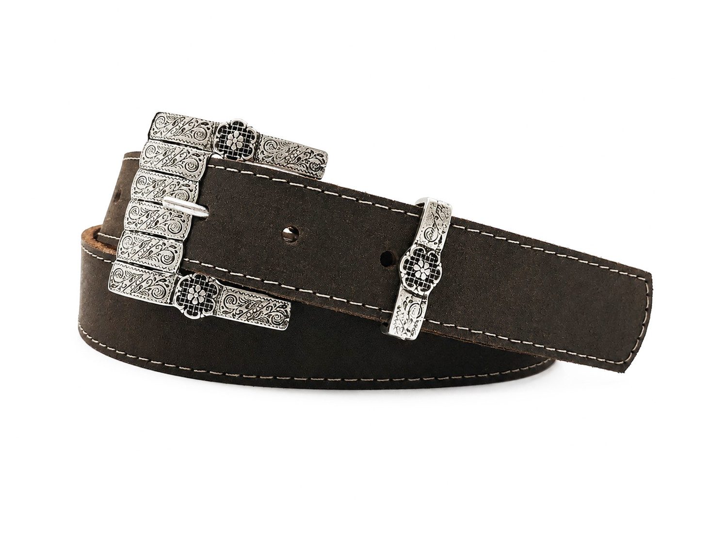 Der Trachtler Ledergürtel Trachtengürtel Damen MADE IN GERMANY - Echt Leder