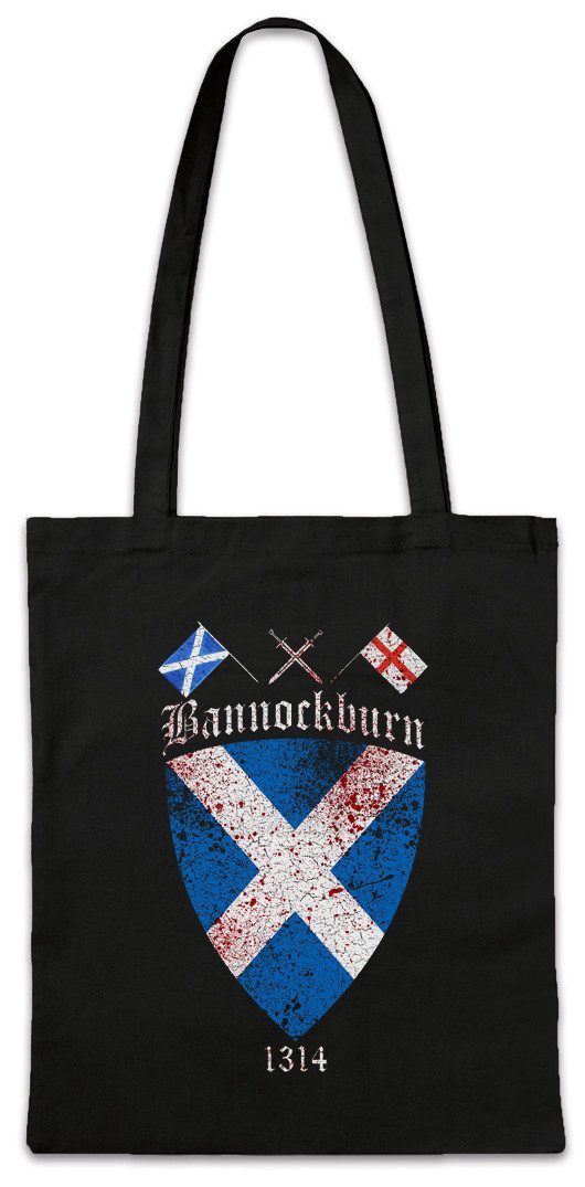 Beuteltasche Bannockburn Stofftasche Battle Schlacht 1314 William Wallace