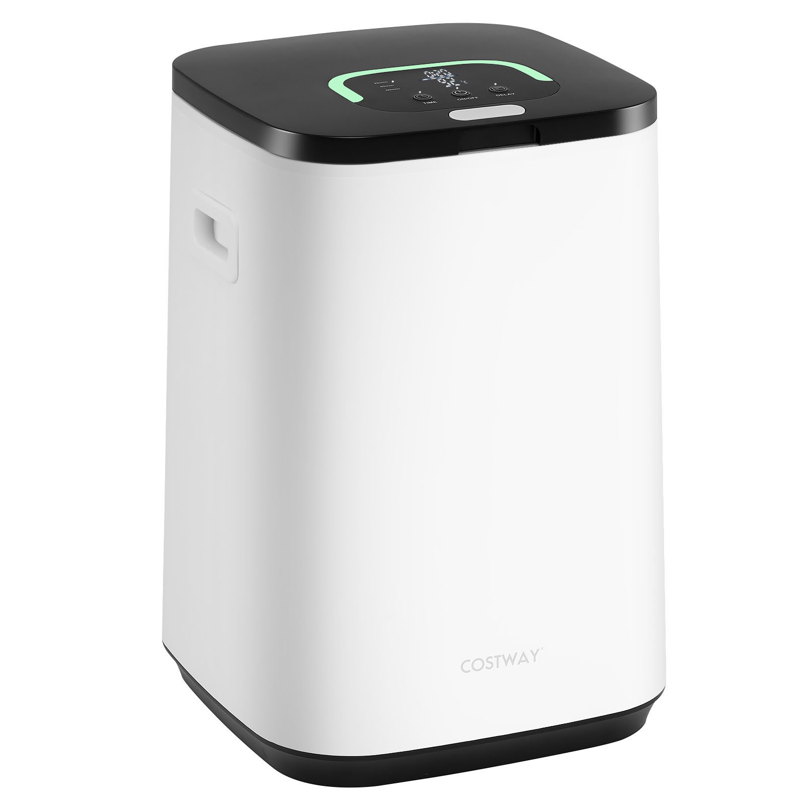 COSTWAY Badheizkörper, Handtuchwärmer 23L mit Timer, Kindersicherung, Haken