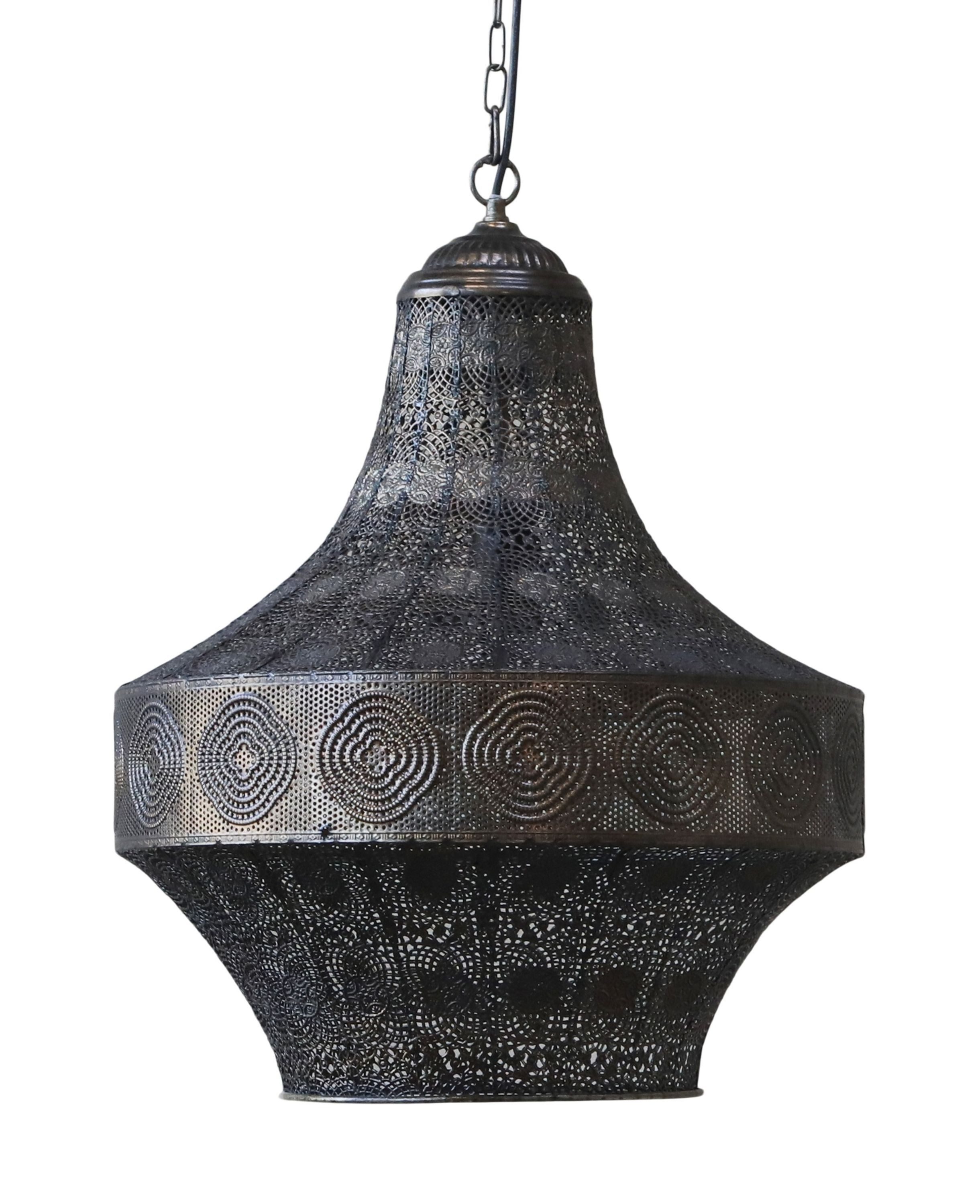 Chic Antique Hängeleuchte Chic Antique - Hängelampe Pendelleuchte Deckenlampe Lampe Metall, max. 40 Watt - Fassung: E27