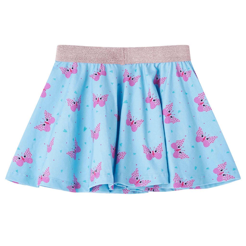 vidaXL Skaterrock Kinderrock Blau 116