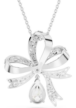 Swarovski Kette mit Anhänger Volta, Schleife, 5647561, mit Swarovski® Kristall