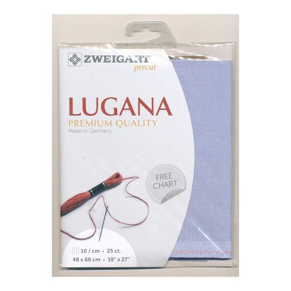Zweigart Kreativset Zählstoff LUGANA Zweigart Precute 25 ct. 3835, (stickpackung by Marussia)