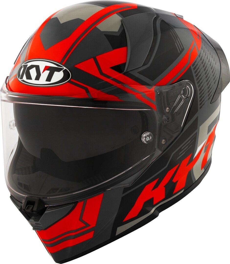 KYT Motorradhelm R2R Octane Helm, integriertes Sonnenvisier