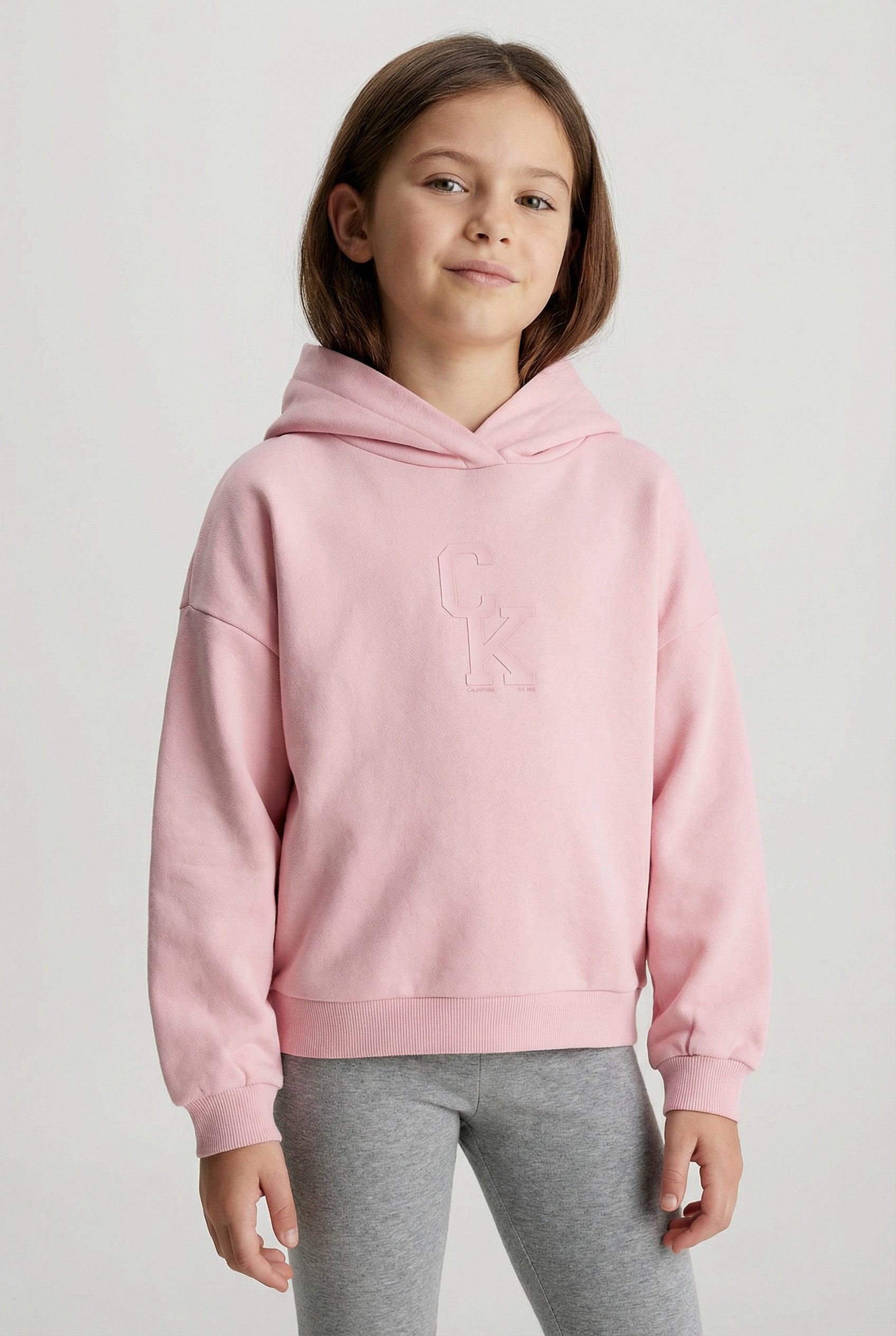 Calvin Klein Jeans Kapuzensweatshirt HOODED SWEATSHIRT Regular fit für Kinder mit Kapuze