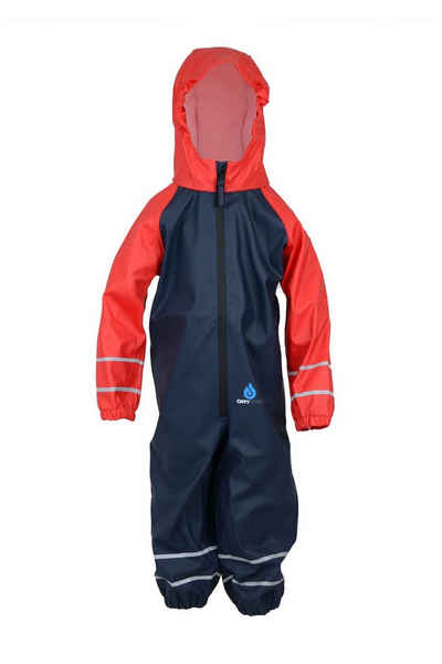 DRY KIDS Regenanzug, Ungefütterter Regenanzug für Kinder, reflektierende Regenbekleidung