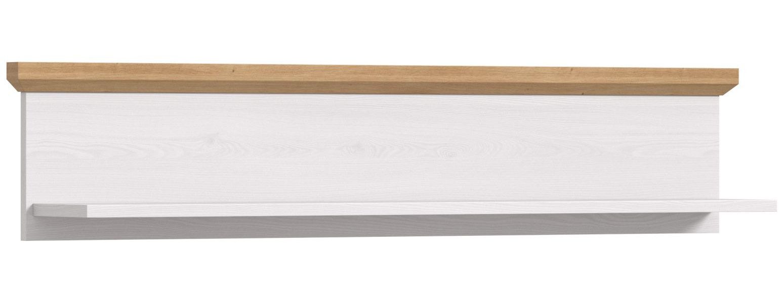 xonox.home Wandboard, Sibiu Lärche Nachbildung Melamin Modern 110x23x18 cm