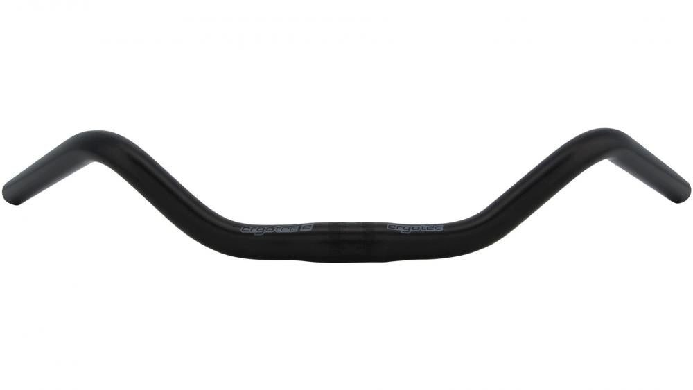 Ergotec Fahrradlenker Ergotec Lenker Bügel Cruiser Ø 25,4 mm 590 mm Höhe 76 mm 52° schwarz