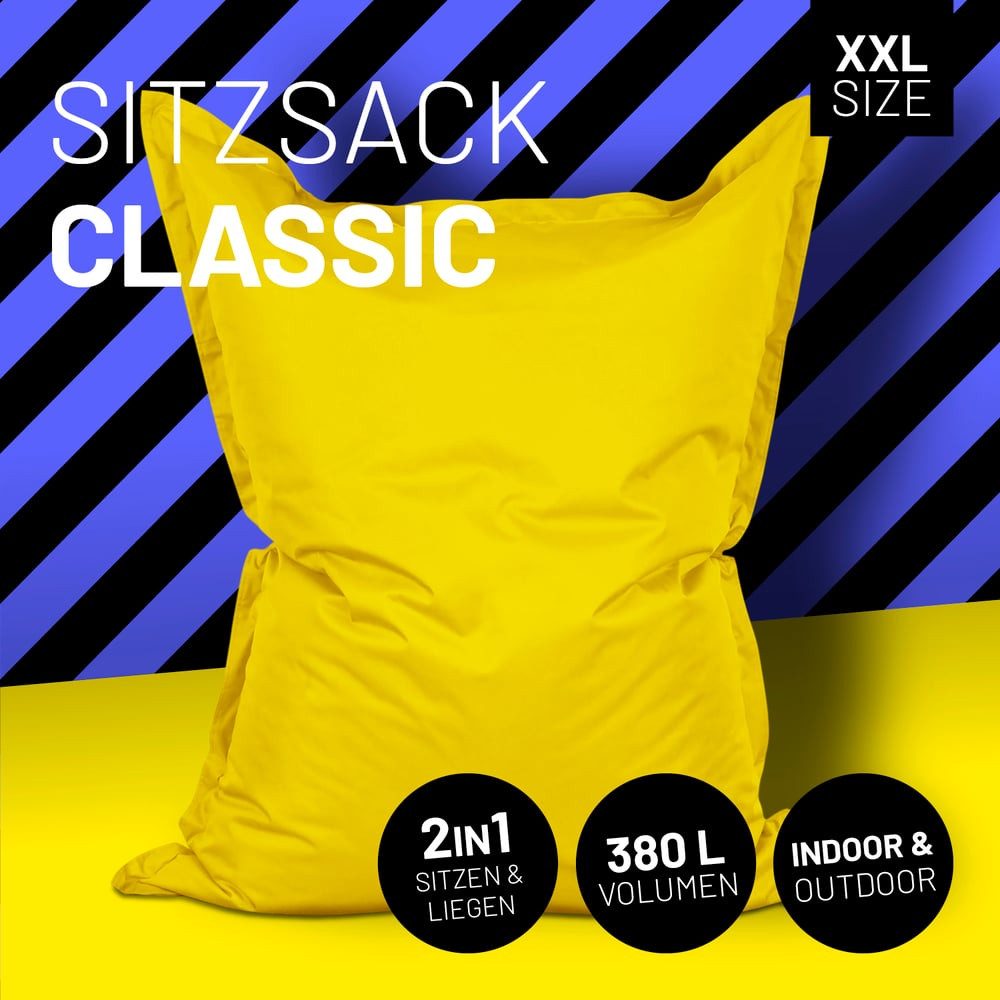 Lumaland Sitzsack XXL Bean Bag Riesen-Sitzkissen günstig online kaufen