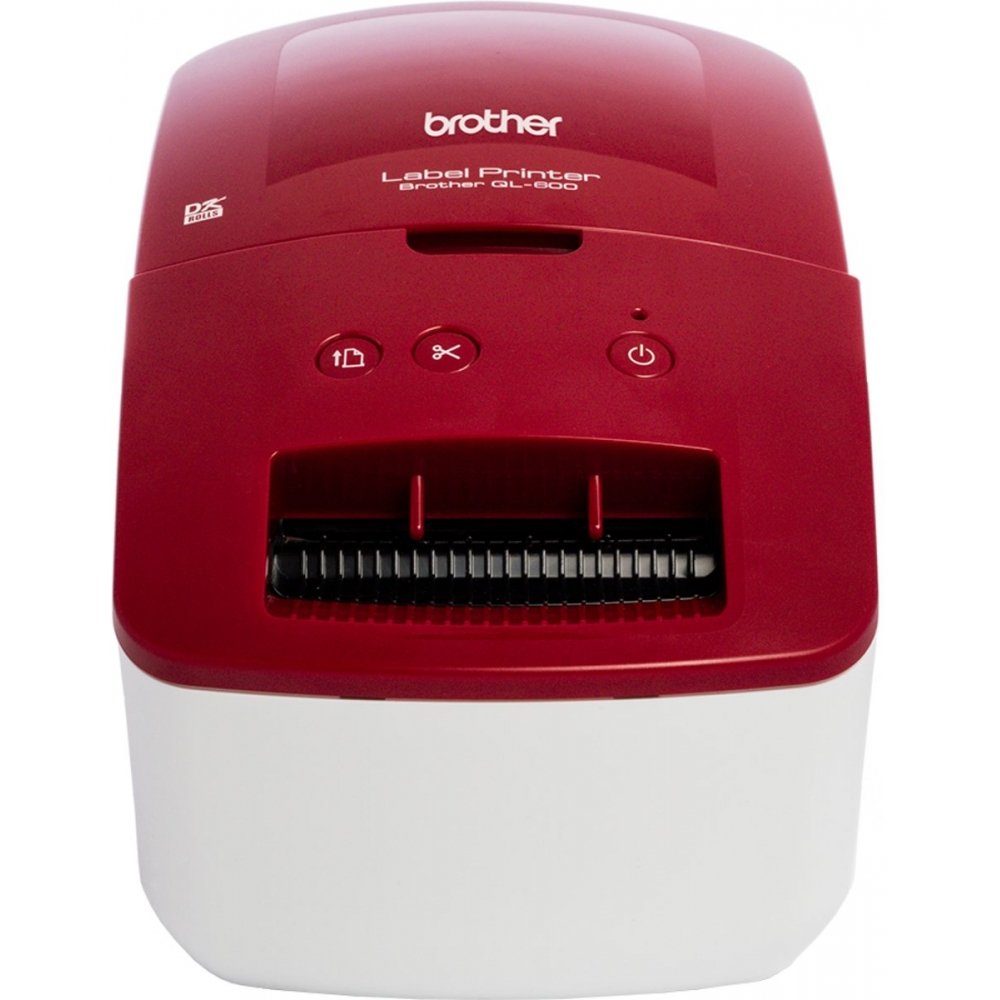 Beschriftungsgerät QL-600R - Beschriftungsgerät - rot