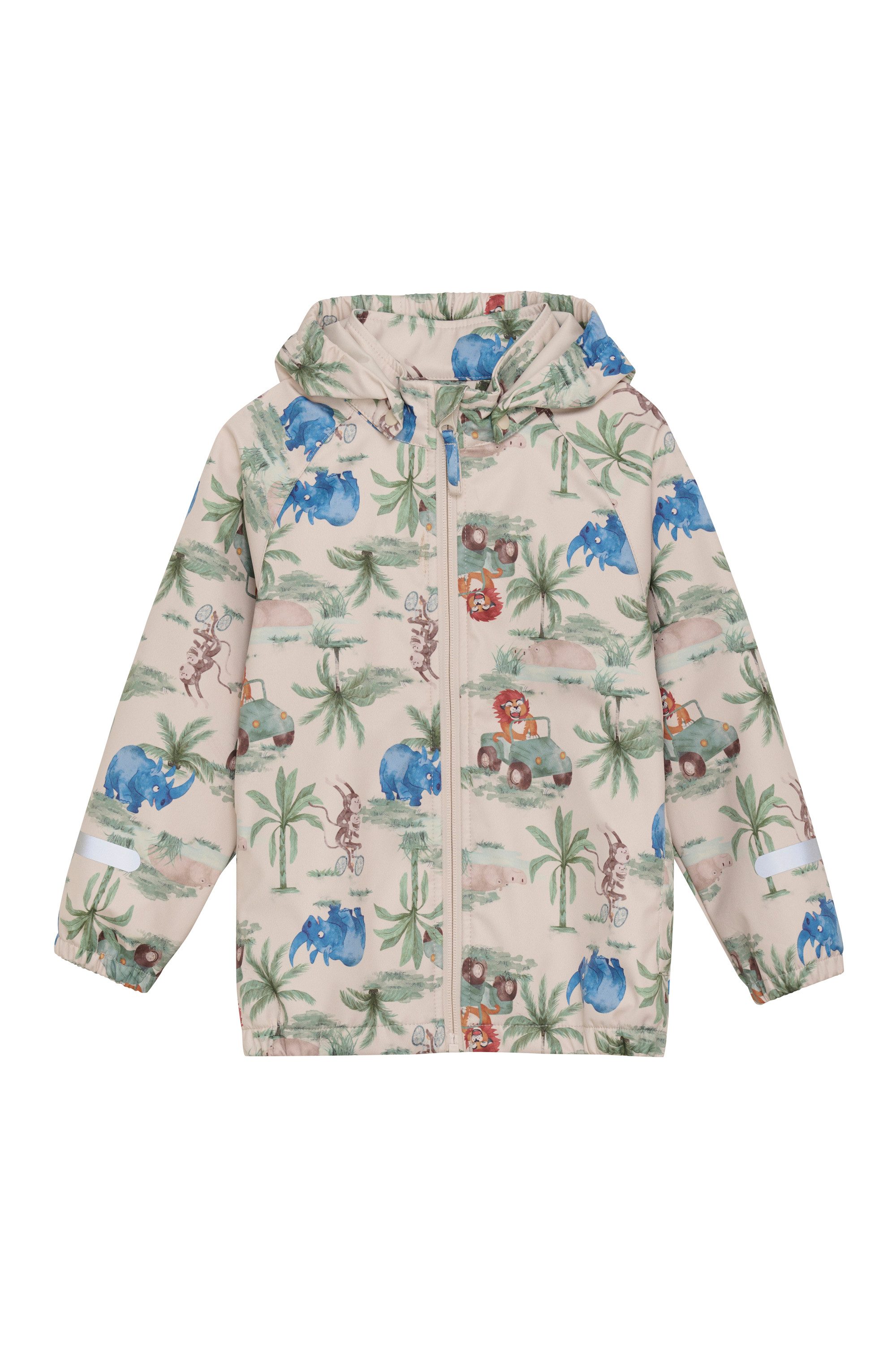 CeLaVi Windbreaker CESoftshell Jacket - AOP Kids Softshell Jacke mit Allover Print