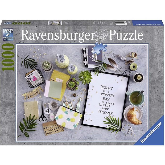 Ravensburger Puzzle Ravensburger - Start living your dream 1000 Teile 1000 Puzzleteile