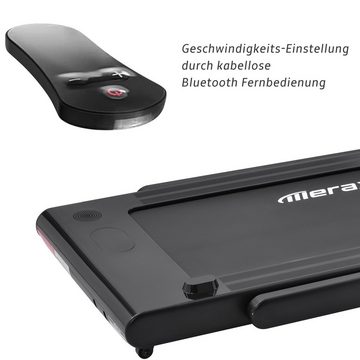 Merax Laufband 2-in-1 klappbar elektrisch, elektro-Laufband, mit 2,25 PS Motor inkl. Fernbedienung/Touchscreen, Bluetooth