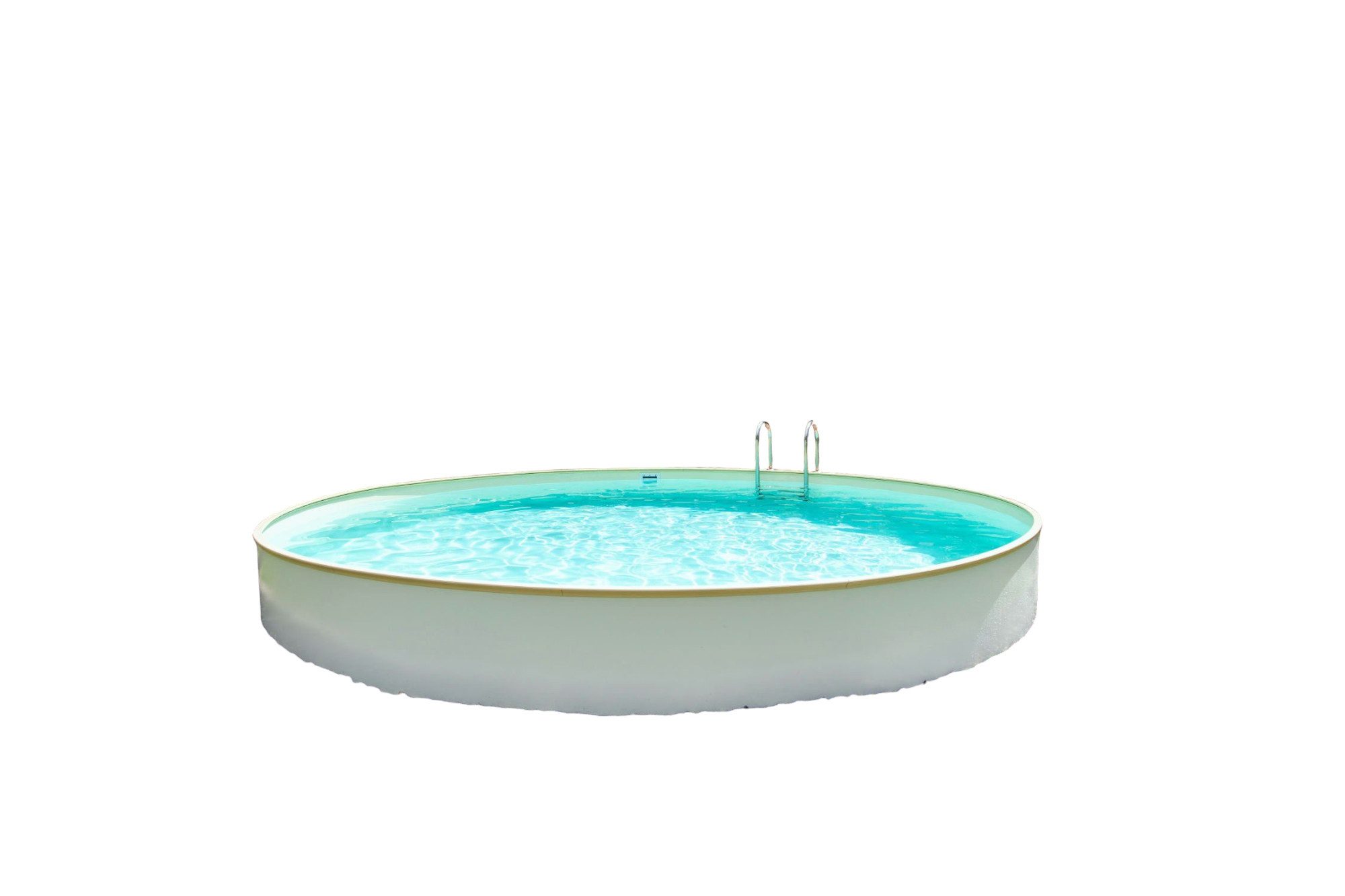 Steinbach Rundpool "Styria rund" mit Stahlwand