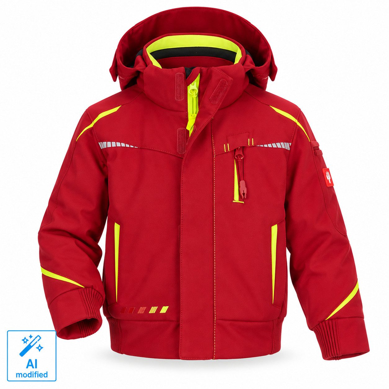 Engelbert Strauss Winterjacke Kinder Winterjacke gefütterte Softshelljacke winddicht wasserabweisend wasserabweisend, winddicht und atmungsaktiv