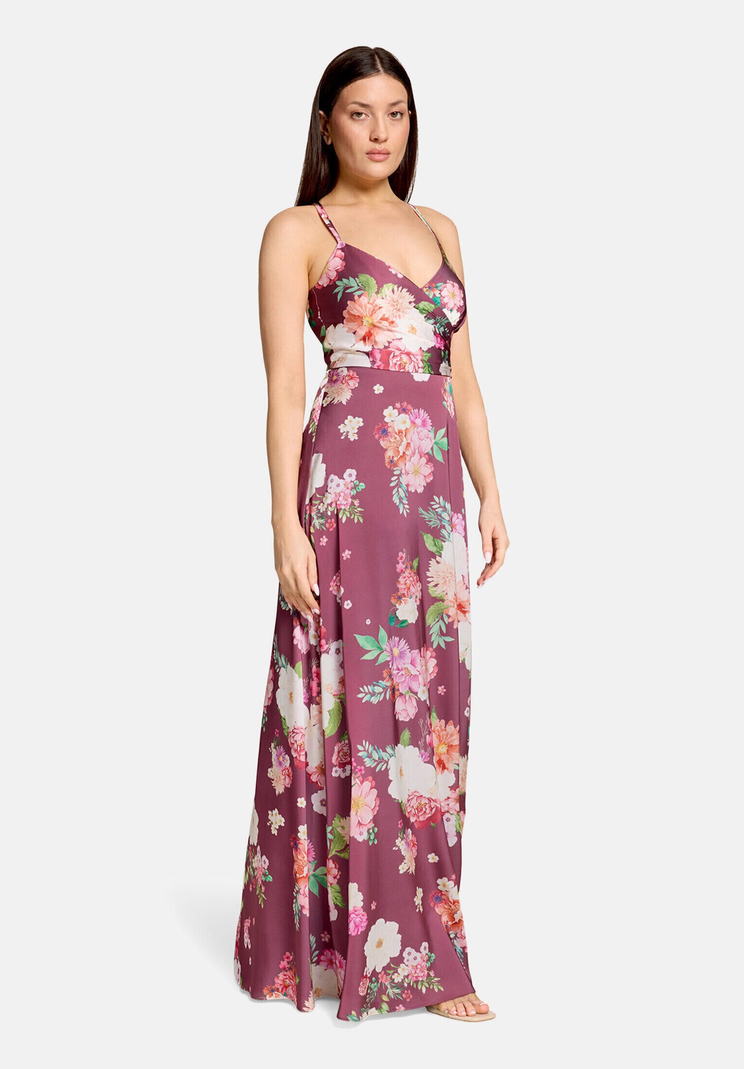 Vera Mont Abendkleid Damen mit V-Ausschnitt