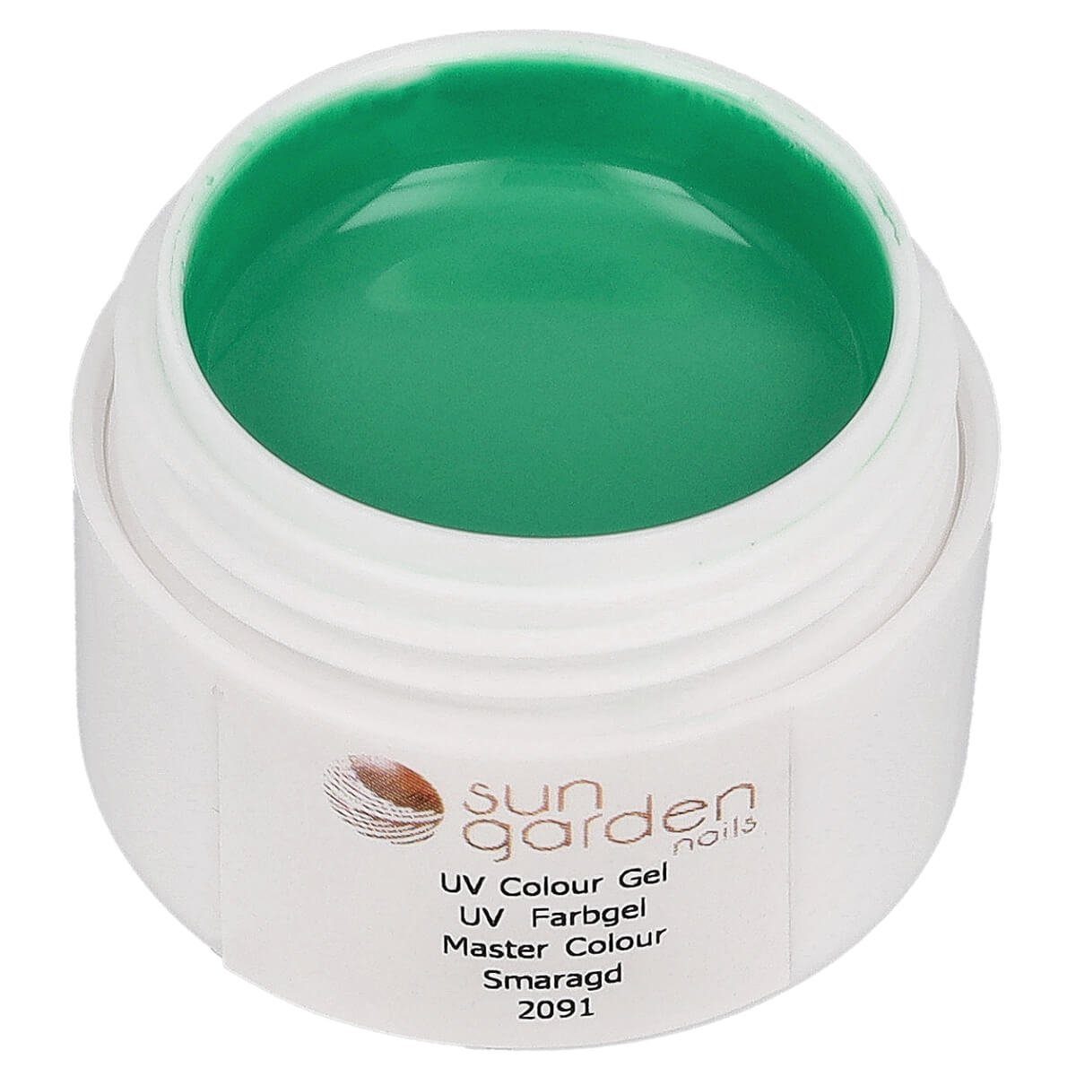 Sun Garden Nails UV-Gel N°2091 UV Master Color Gel - Farbgel - Smaragd 5 ml