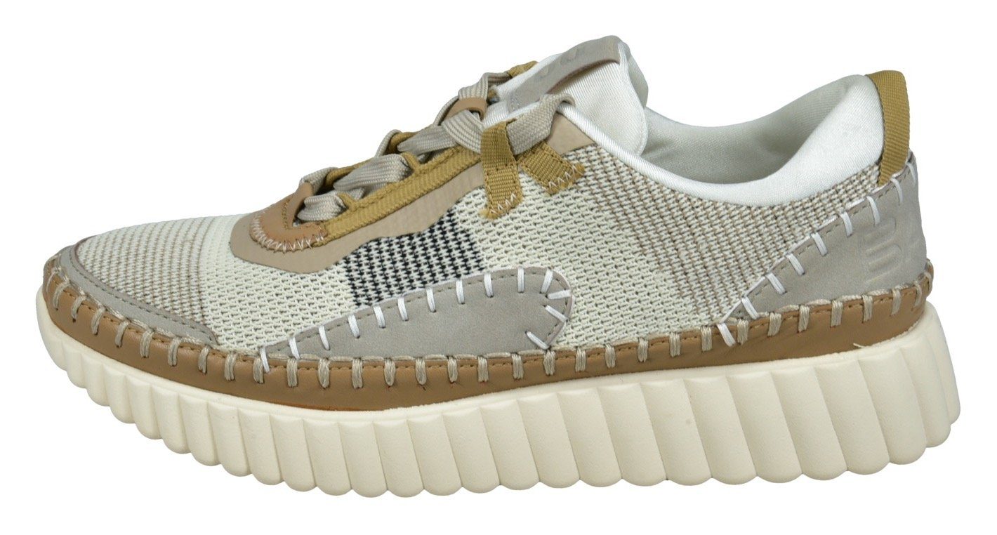 auffälligem in Look beige-multi Keilsneaker BAGATT