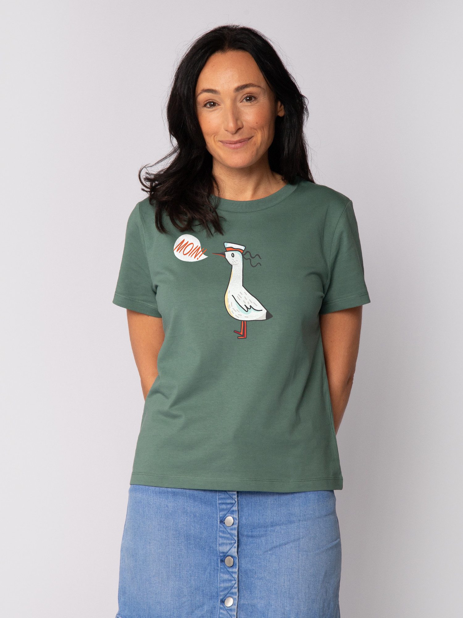 wat? Apparel T-Shirt Moin Seagull günstig online kaufen