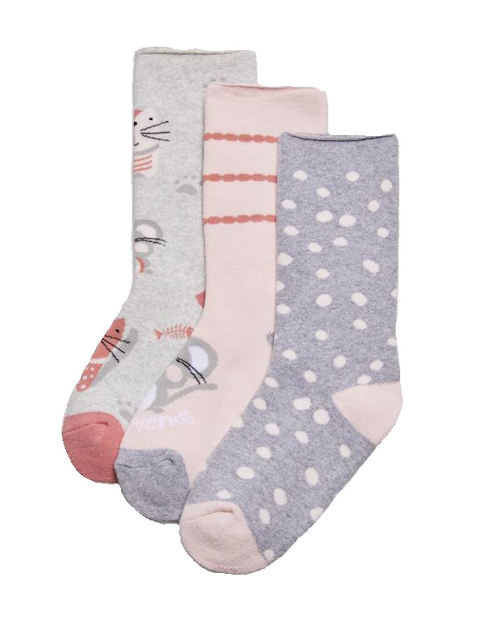 YSABEL MORA Thermosocken Ysabel Mora 3er Pack Mädchen Thermosocken Socken Strümpfe ohne Bund (3-Paar)