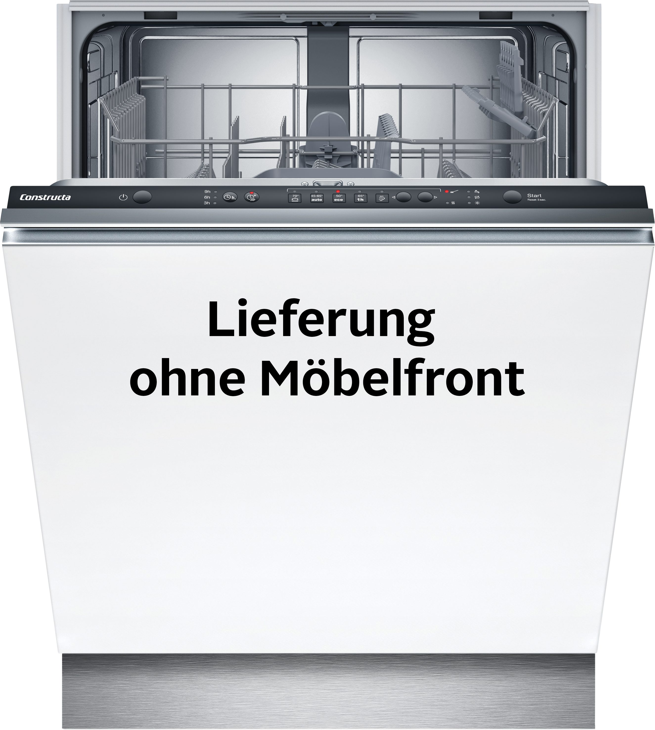 Constructa vollintegrierbarer Geschirrspüler CG5VX01HTE, 12 Maßgedecke