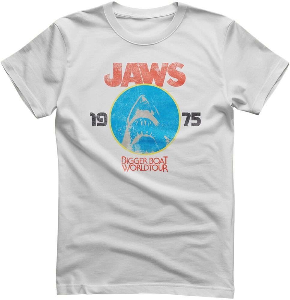 T-Shirt JAWS Bigger Boat Tour T-Shirt