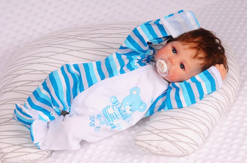 La Bortini Strampler Strampler Schlafoverall Baby Overall 50 56 62 68 74 80  86 Schlafanzug, Perfekt geeignet als Schlafoverall oder Hausanzug