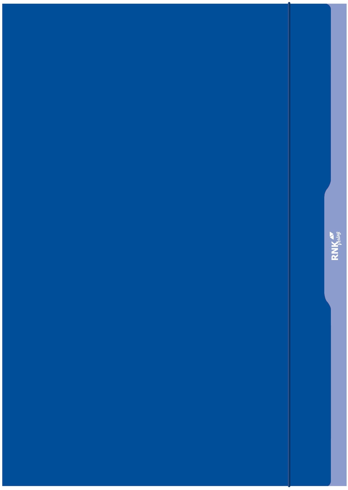 RNK Organisationsmappe RNK Sammelmappe blau bis DIN A3 Gummizug 310x440mm
