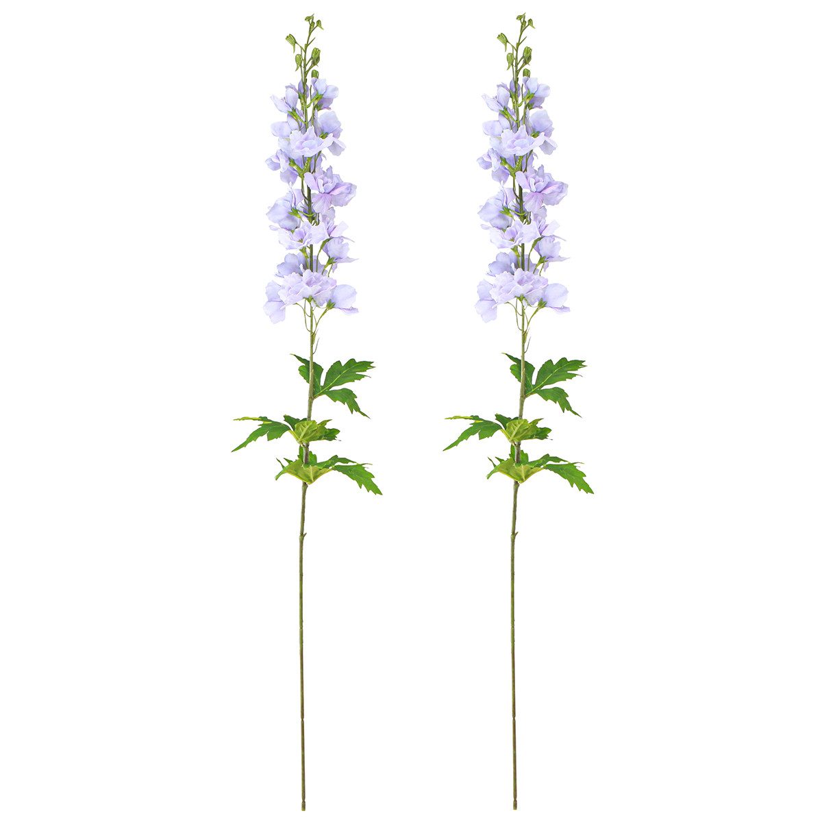 Kunstblume Künstliche Blumen Delphinium Helllila 90cm 2er Set Dekoration, 2 Stück, Florists Products, Höhe 0.5 cm