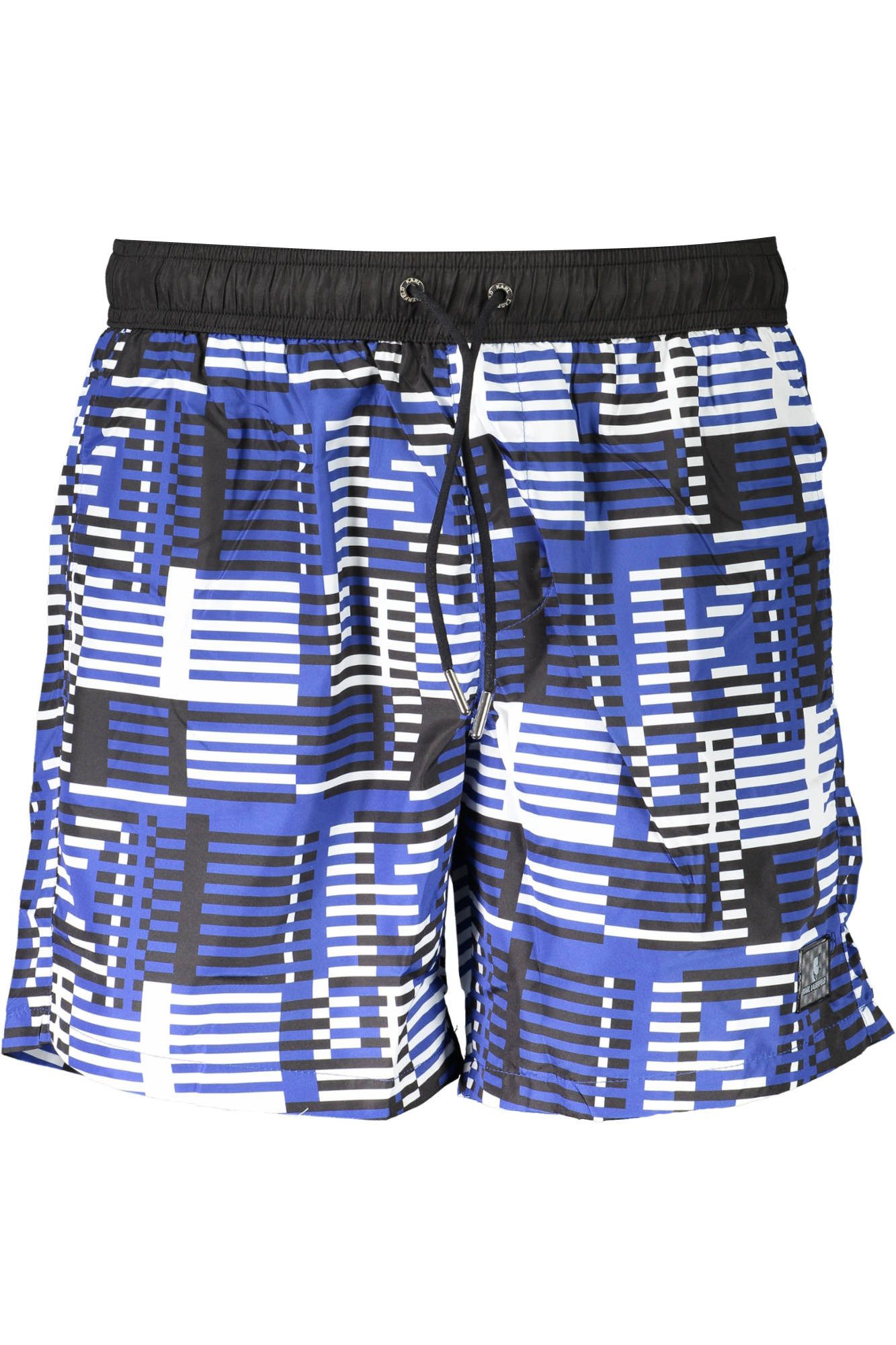 KARL LAGERFELD Badeshorts Elegante Herren Badeshorts in Blau mit Logo und perfektem Sitz