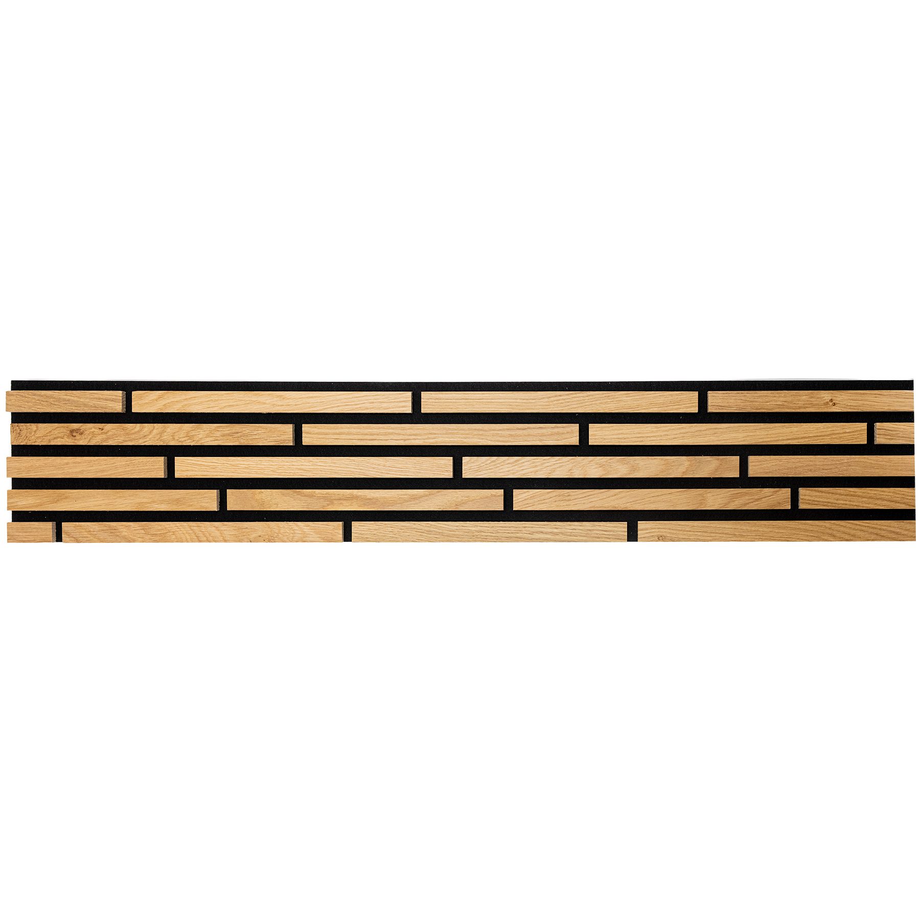 wodewa GmbH Wandpaneel - Akustikpaneel Akzent -, BxL: 16x120 cm, 0,19 qm, (Stück, 0,19 m) 3D-Optik, Schallreduzierung