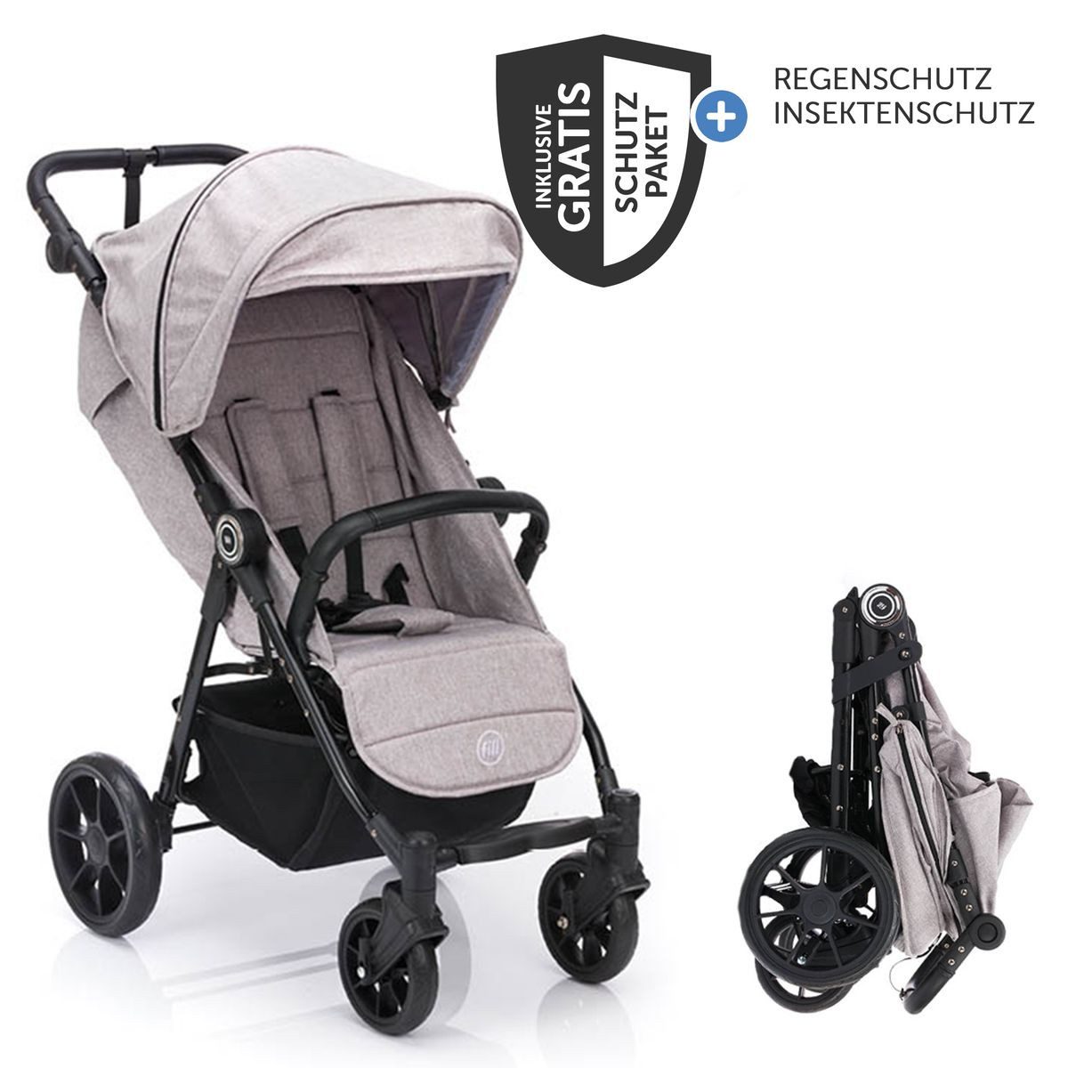 Sportbuggy Fill Allrounder - Grau Melange
