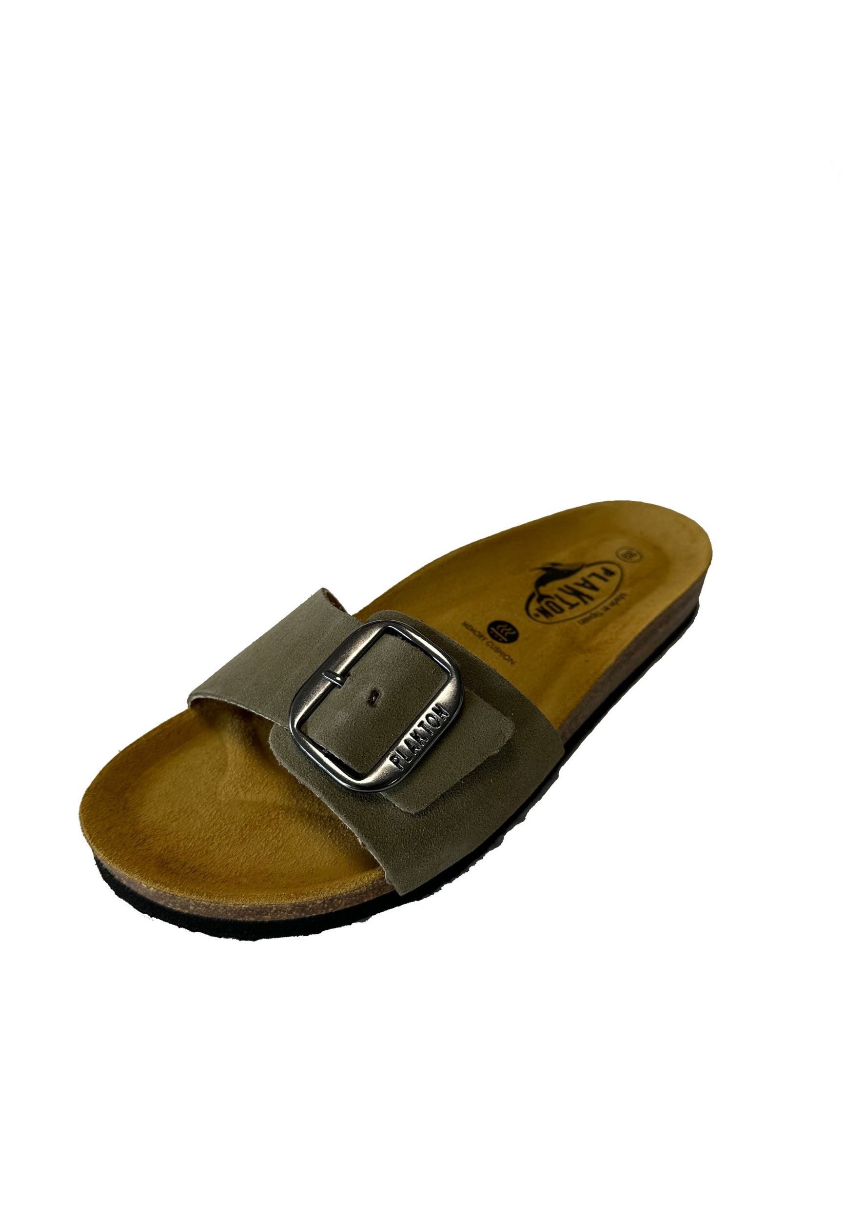 Plakton BIS 3 181018 Pantolette Light Khaki