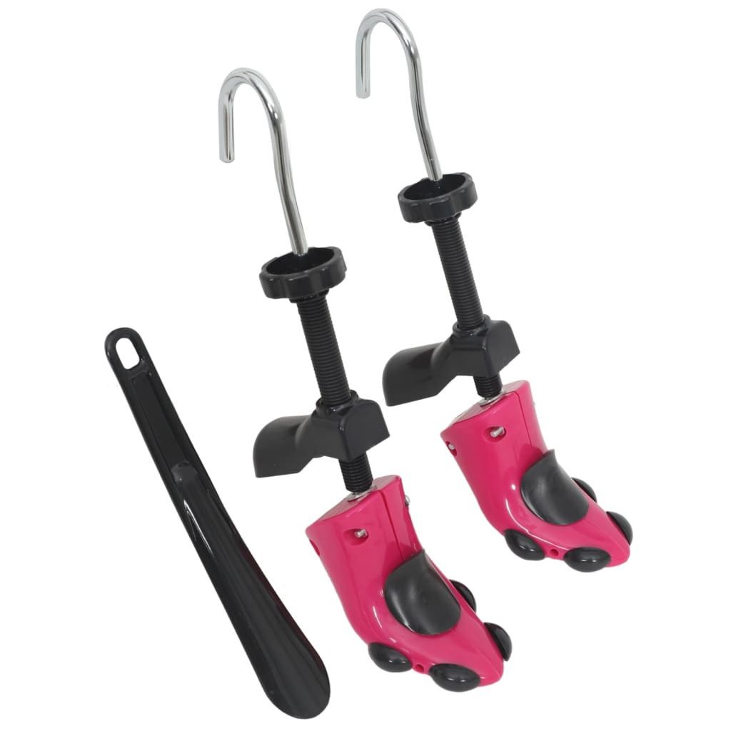 Schuhspanner Schuhspanner mit Schuhanzieher Rosa EU 34-40 Kunststoff