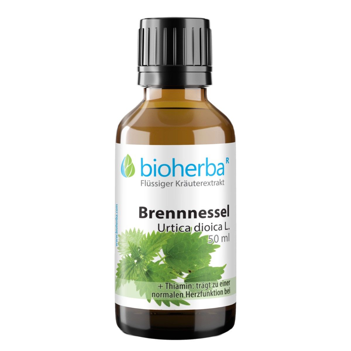BIOHERBA R Brennnessel Urtica dioica L. Tropfen Tinktur 50 ml Nahrungsergänzungsmittel