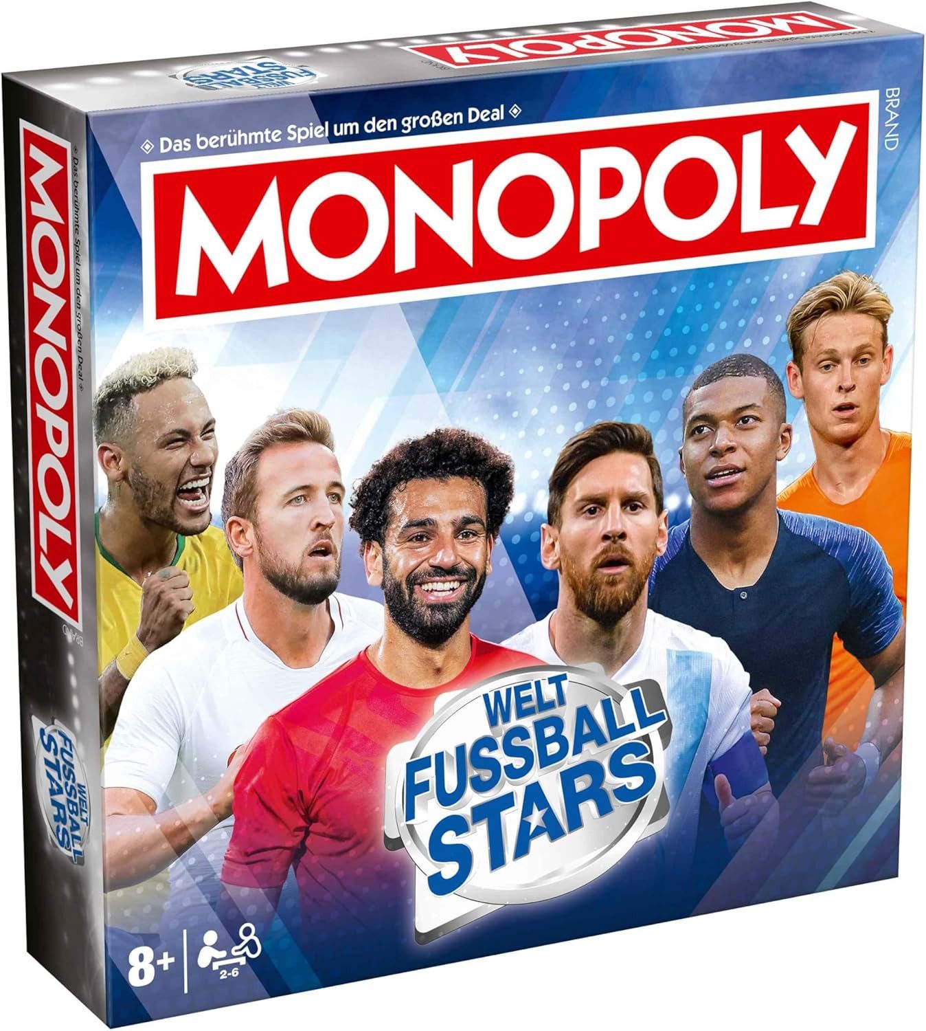 Winning Moves Spiel Monopoly - Weltfussball Stars, Brettspiel