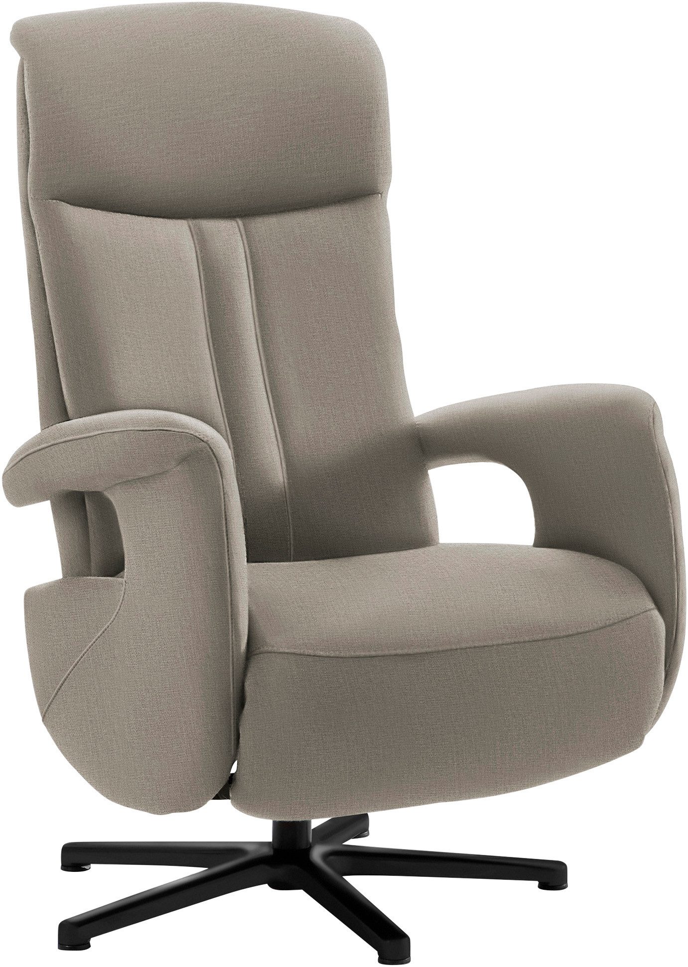 Die PlanBar Relaxsessel MP-RS18073, 360° drehbar, inkl. man. Kopfpolsterverstellung u. Relax-Funktion
